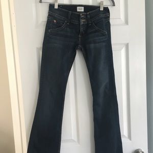 Hudson Signature Bootcut Jeans. Size 24.
